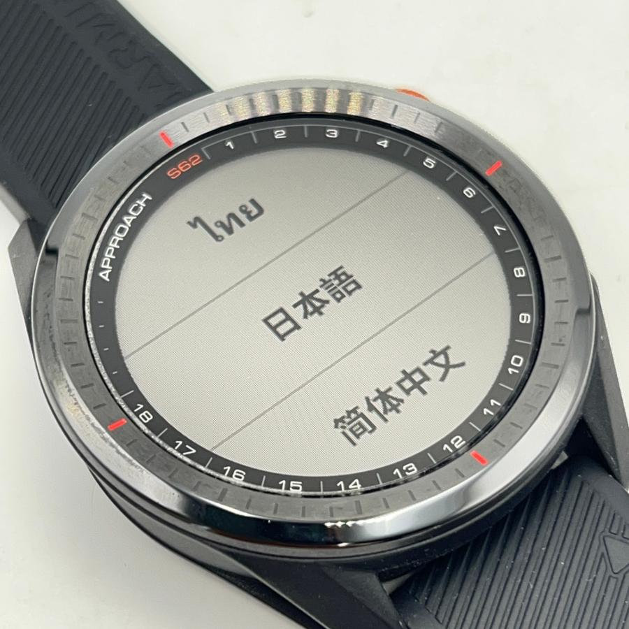 ボーナスストア+5％】GARMIN Approach S62 Black 010-02200-20