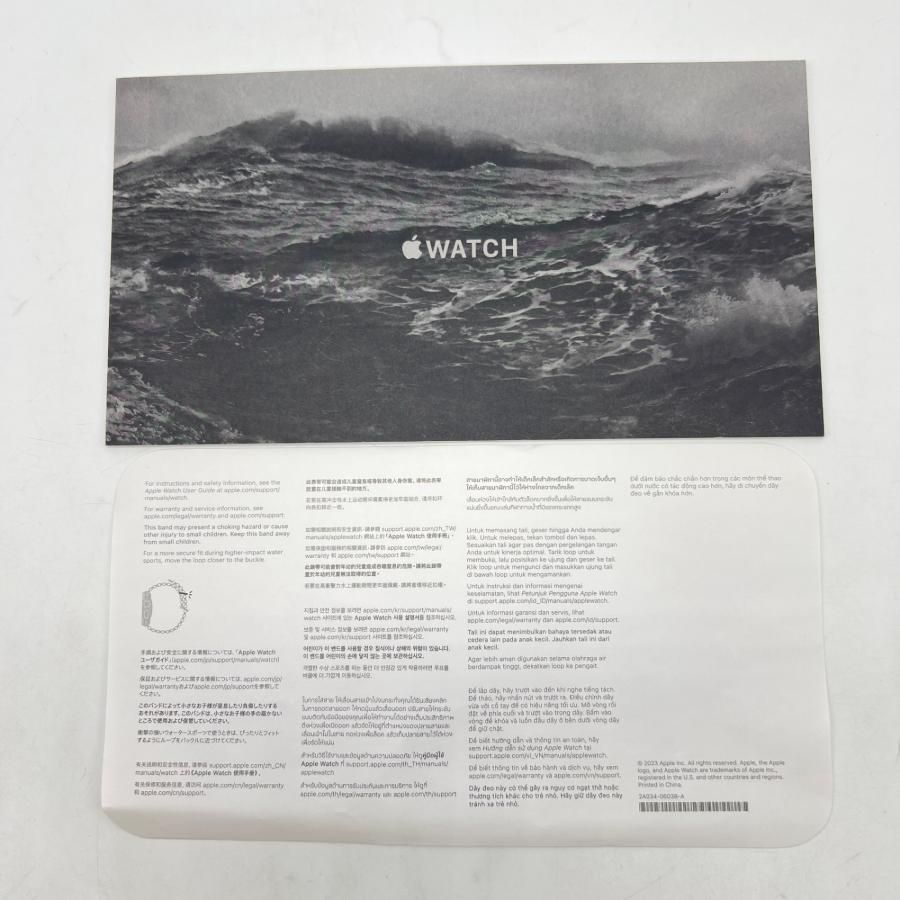 【ボーナスストア+5％】Apple Watch Ultra 2 GPS+Cellular 49mm MX4P3J/A ブラックチタニウム/ブラックオーシャンバンド アップルウォッチ 本体 |  | 10