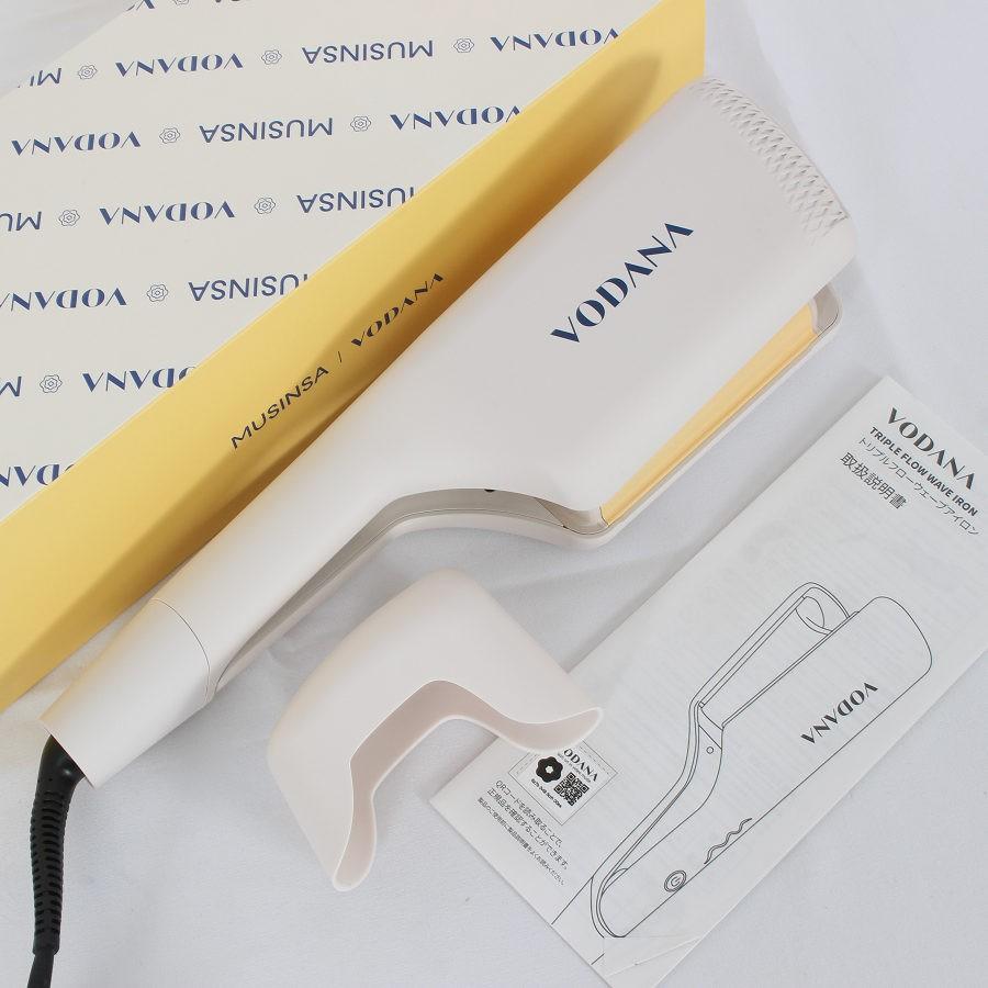 ボーナスストア+5％【美品】ボダナ トリプルフローウェーブアイロン