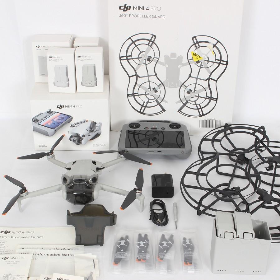 ボーナスストア+5％【美品】DJI Mini 4 Pro Fly More コンボ Plus DJI RC 2付属 M14001 ドローン 空撮カメラ ディージェイアイ ミニ4 プロ 本体 | 