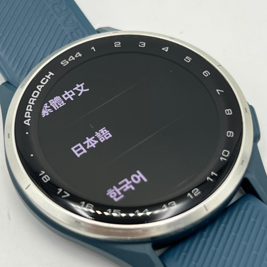 ボーナスストア+5％【美品】GARMIN Approach S44 Twilight 010-03009-21 ゴルフナビ スマートウォッチ ガーミン アプローチ 本体 |  | 04