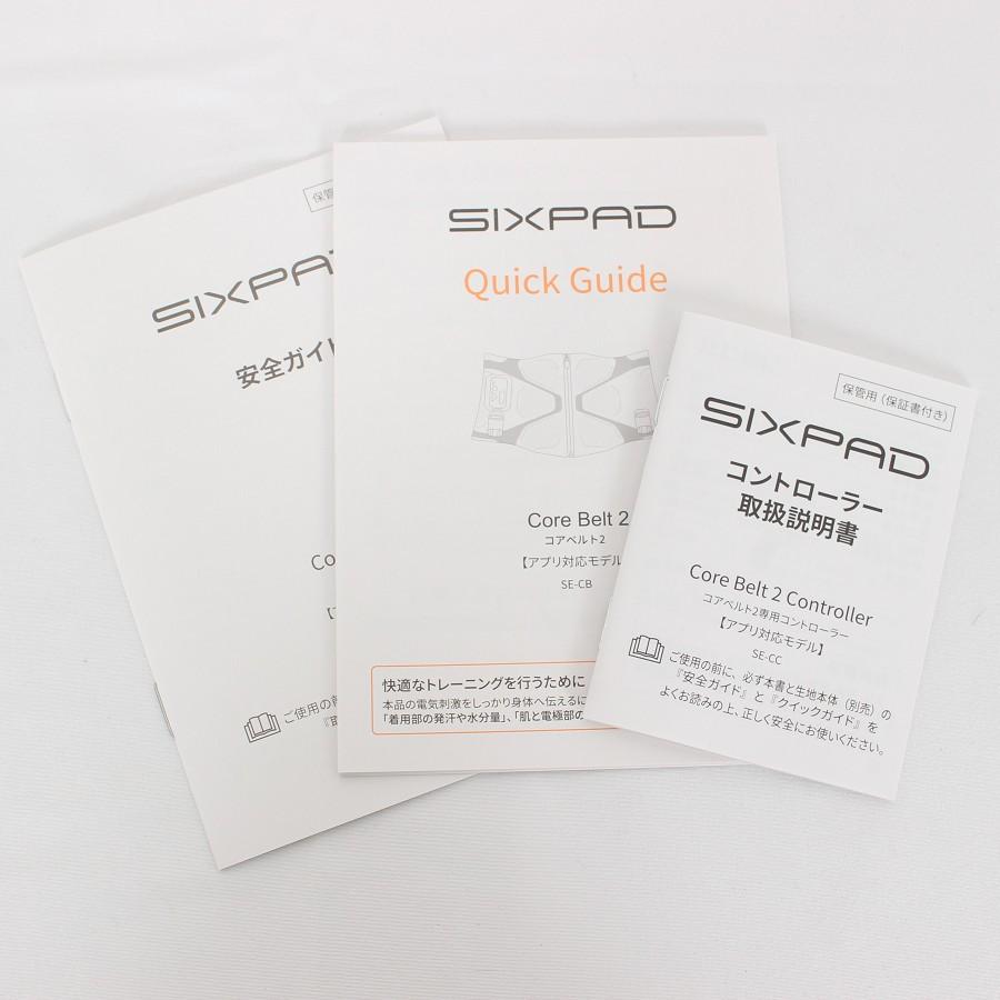 ボーナスストア+5％【美品】SIXPAD Core Belt 2 SE-CB-03C-L