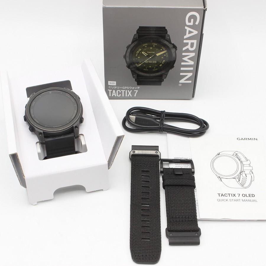 ボーナスストア+5％】GARMIN tactix 7 AMOLED Carbon Gray DLC/Black  