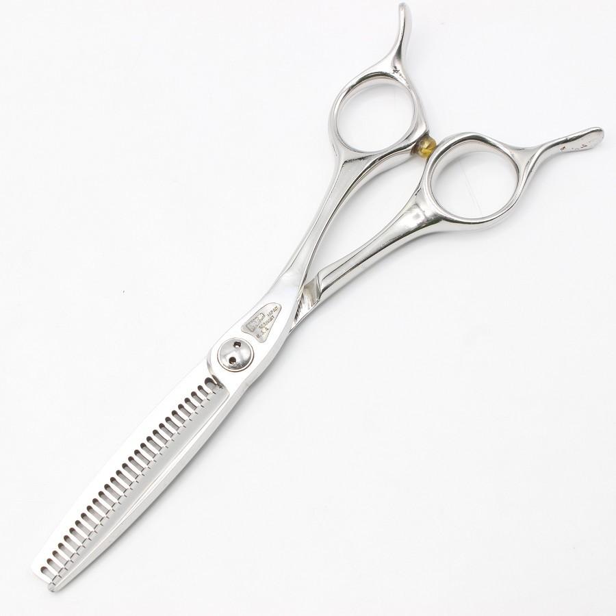 ボーナスストア+5％【美品】刃物屋トギノン クイーンサクセススター セニング 5.8インチ メガネハンドル 28目フラット/スリット 約20% シザー トギノン | 