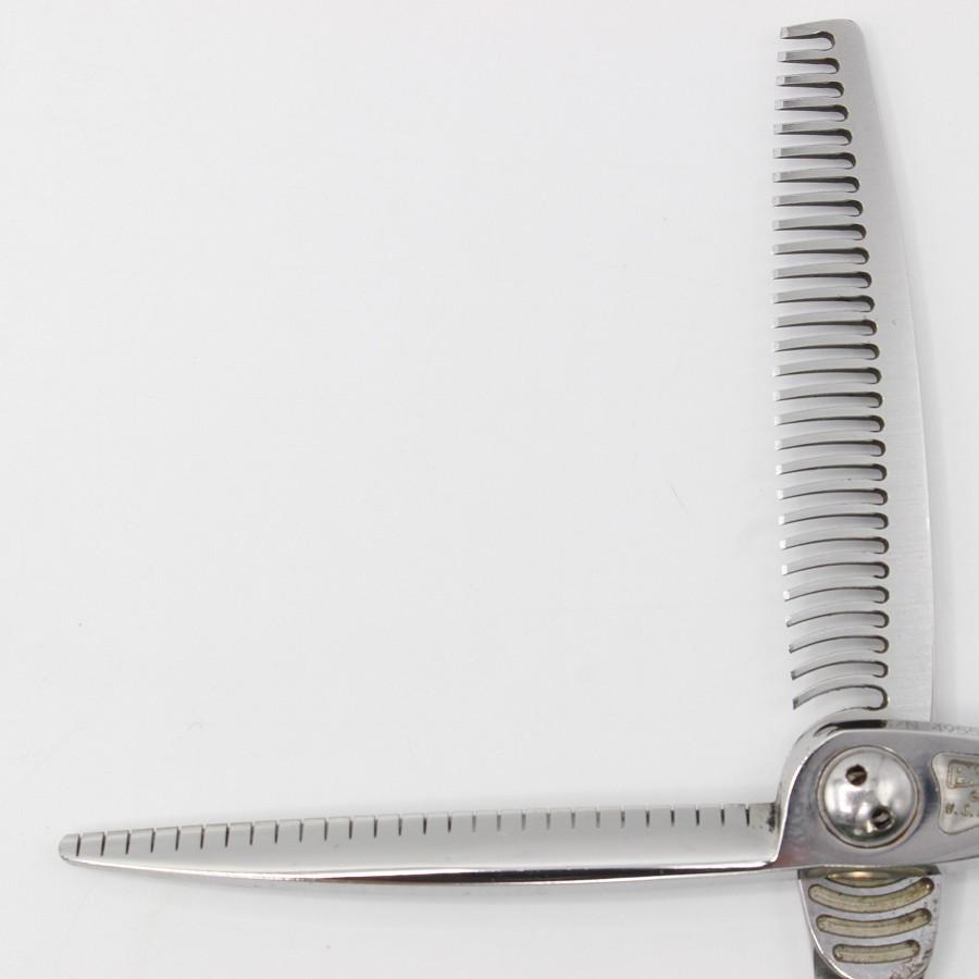 ボーナスストア+5％【美品】刃物屋トギノン クイーンサクセススター セニング 5.8インチ メガネハンドル 28目フラット/スリット 約20% シザー トギノン |  | 02