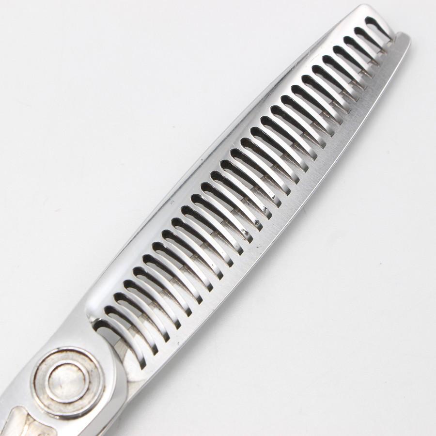 ボーナスストア+5％【美品】刃物屋トギノン クイーンサクセススター セニング 5.8インチ メガネハンドル 28目フラット/スリット 約20% シザー トギノン |  | 06