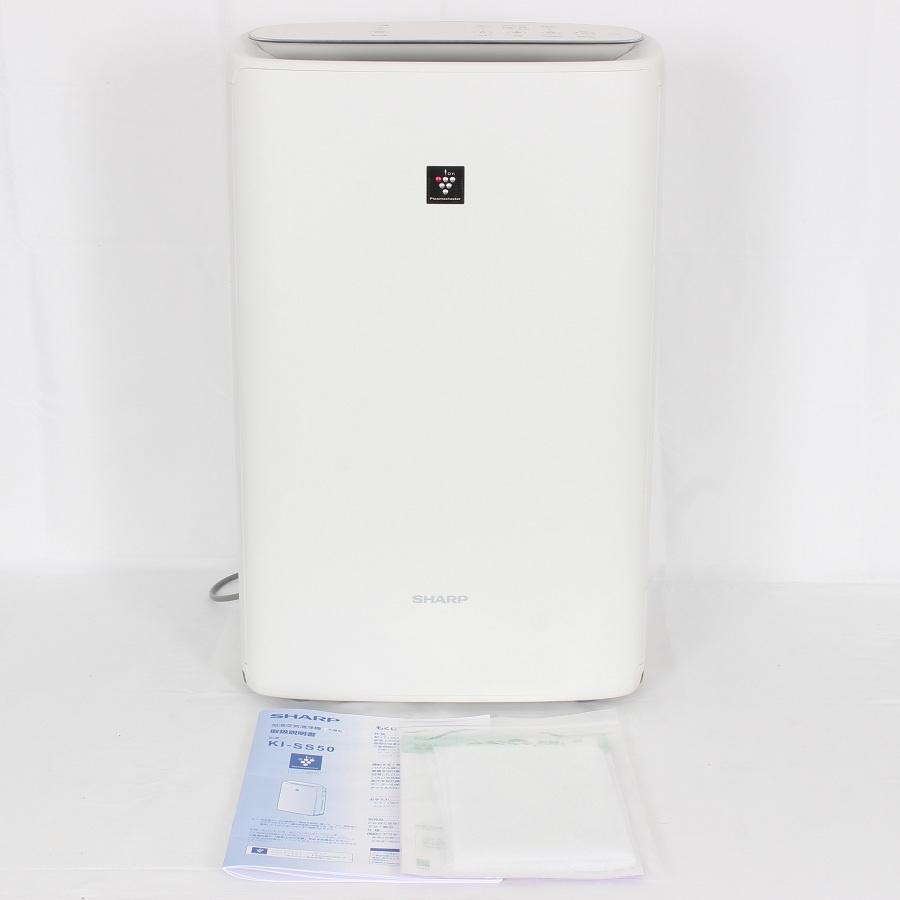 ボーナスストア+5％】シャープ KI-SS50-W 2025年製 ホワイト系 加湿