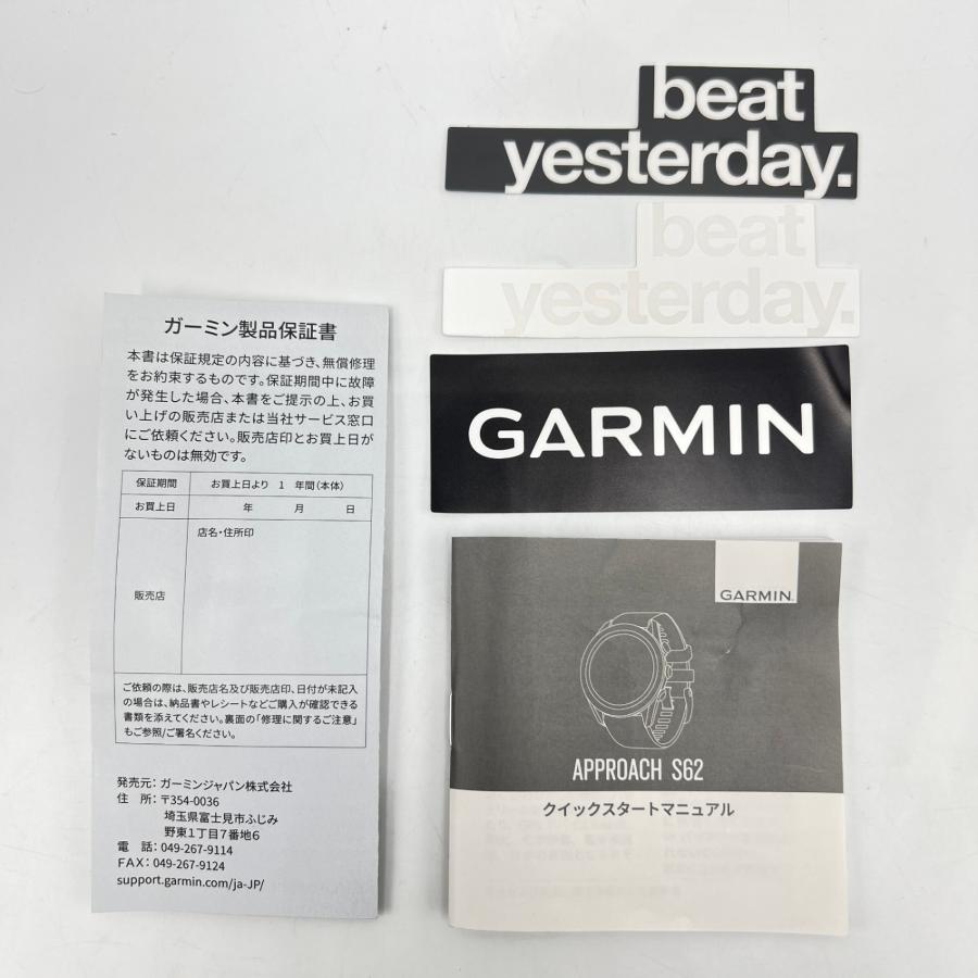 【ボーナスストア+5％】GARMIN Approach S62 Black 010-02200-20 ゴルフナビ スマートウォッチ アプローチ ガーミン 本体 |  | 15