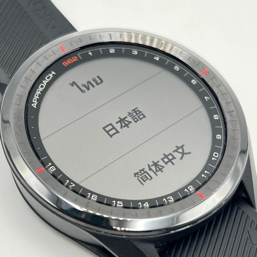 【ボーナスストア+5％】GARMIN Approach S62 Black 010-02200-20 ゴルフナビ スマートウォッチ アプローチ ガーミン 本体 |  | 04