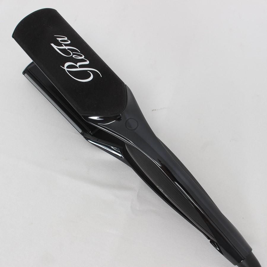 【2回使用美品】ReFa POWER STRAIGHT IRON PROブラック リファパワーストレートアイロン プロ - ReFa POWER STRAIGHT