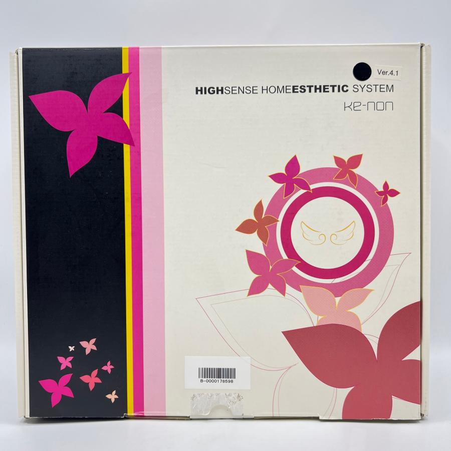 眉毛機能搭載　ケノン 脱毛器　美顔器　カートリッジ４個 ボーナスストア+5％】ケノン Ver.4.1 眉脱毛あり カートリッジ3