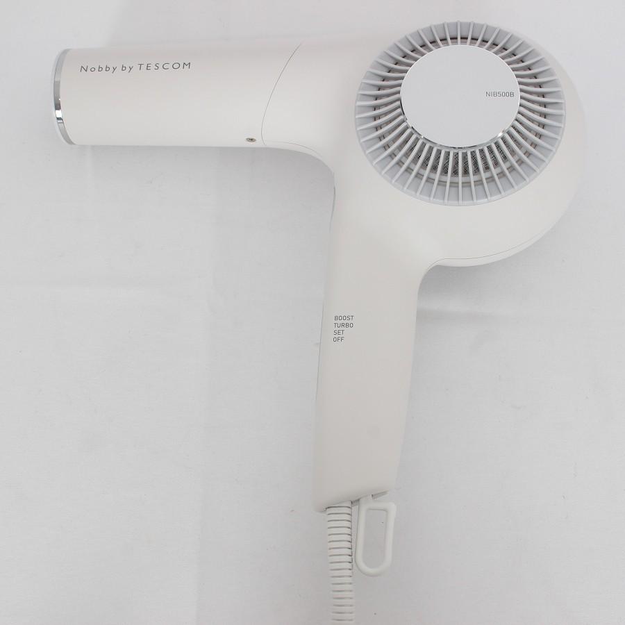 ボーナスストア+5％【美品】Nobby by TESCOM NIB500B-W/E ホワイト 