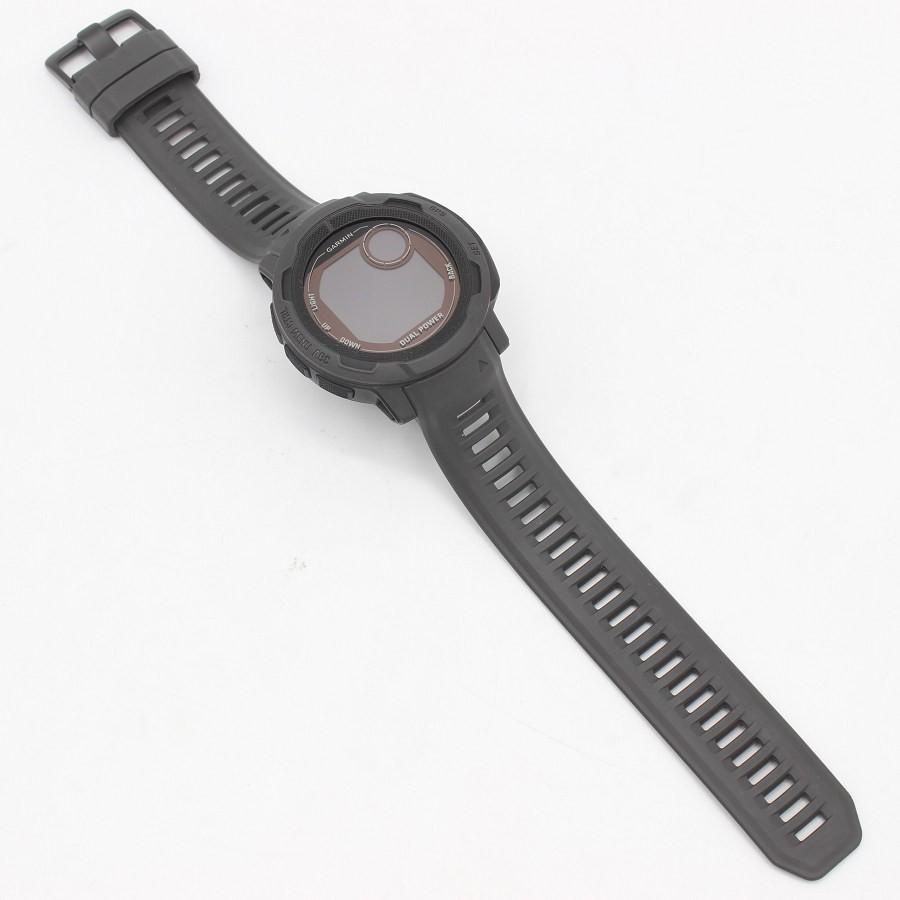 ボーナスストア+5％【美品】 GARMIN Instinct 2 Dual Power Graphite 010-02627-40 スマートウォッチ ガーミン インスティンクト 本体 |  | 01
