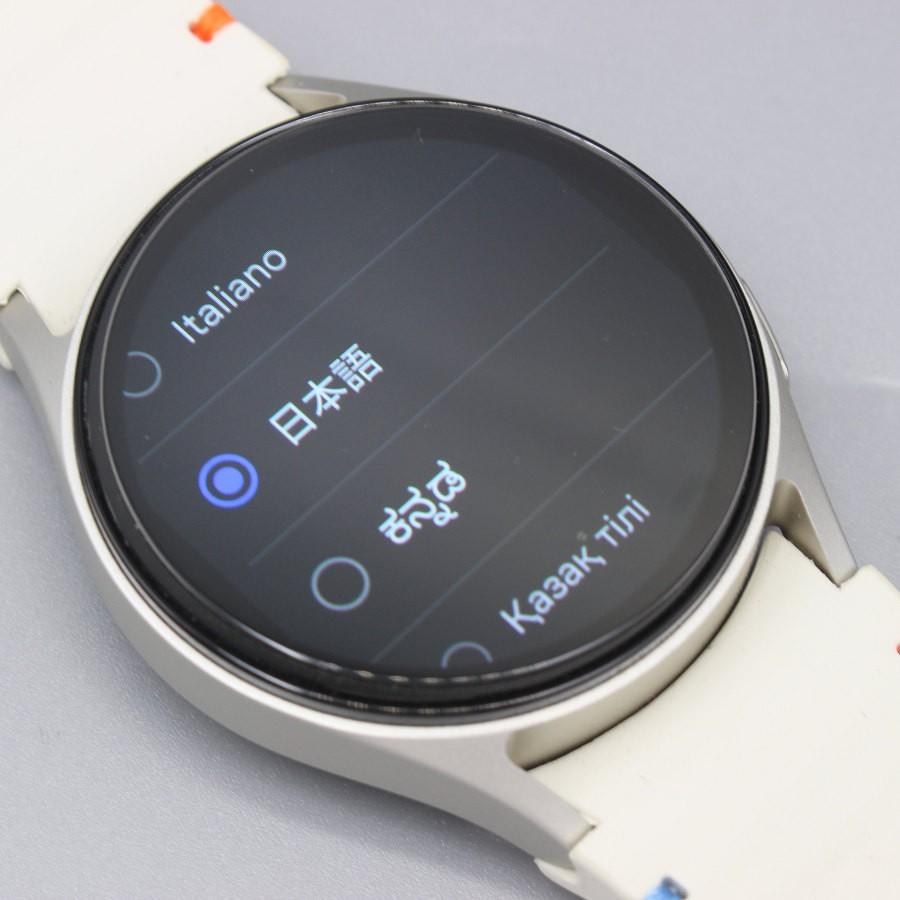 ボーナスストア+5％【美品】SAMSUNG Galaxy Watch7 40mm SM-L300NZEJXJP Cream スマートウォッチ ギャラクシーウォッチ 本体 |  | 02