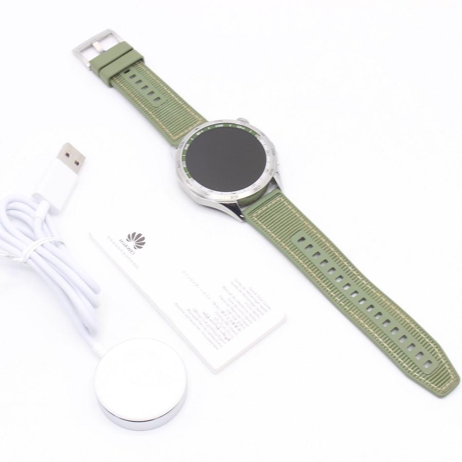 ボーナスストア+5％【美品】HUAWEI WATCH GT4 46mm PNX-B19 グリーン