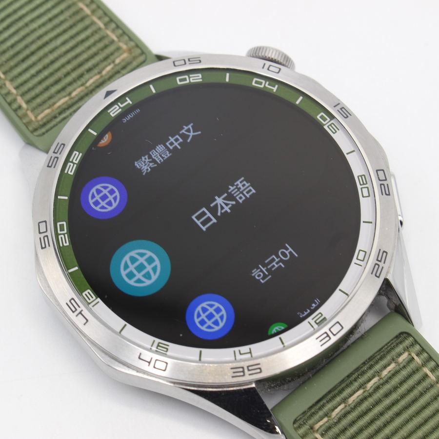 【美品】HUAWEI WATCH GT 4 グリーン HUAWEI WATCH GT 4 グリーン 46mm