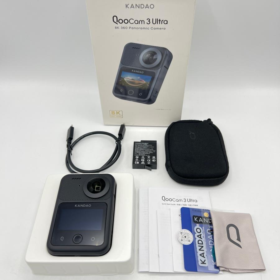 Kandao QooCam 3 Ultra 8K　追加バッテリー付き Kandao Qoocam 3 Ultra review: big on pixels, heavy on the pocket | T3