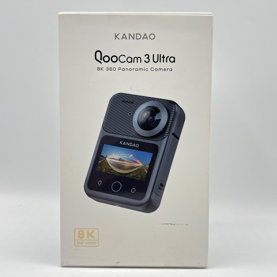 ボーナスストア+5％【美品】KANDAO QooCam 3 Ultra QCM0812 8K