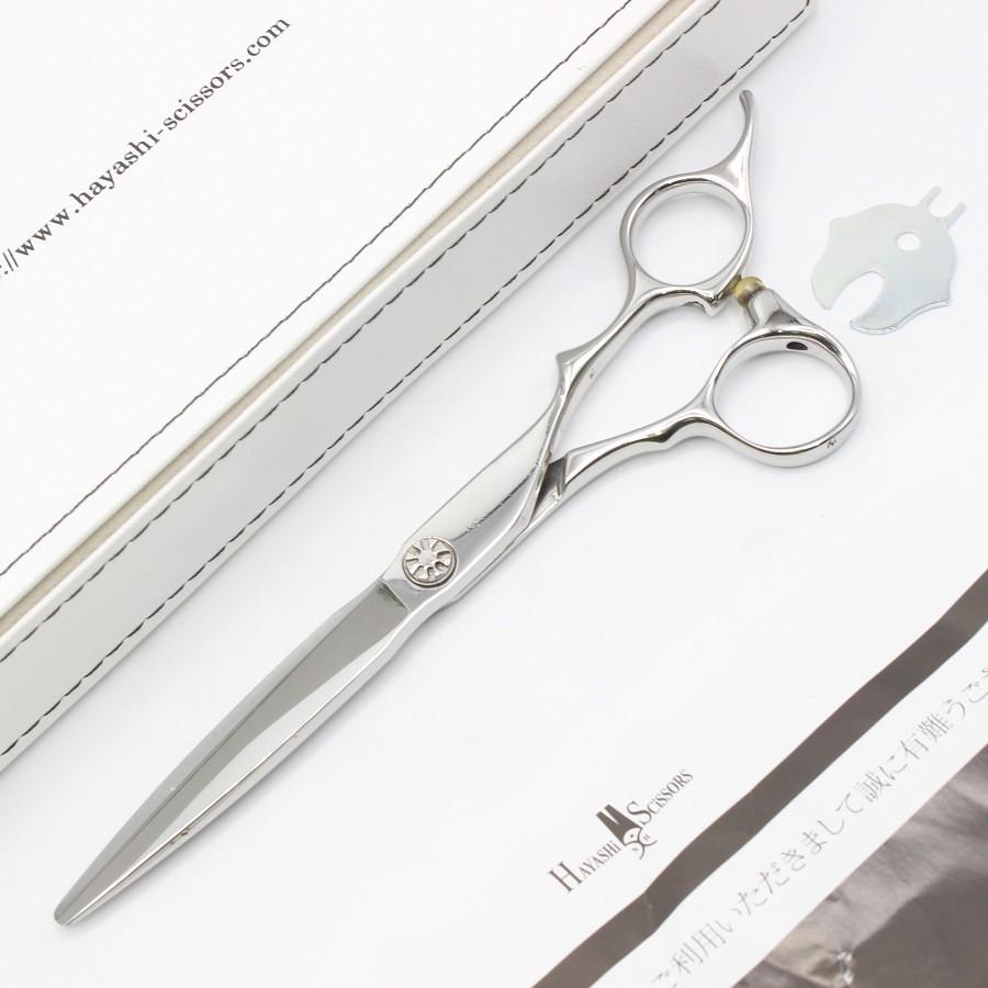 ボーナスストア+5％【美品】ハヤシシザース HYS-ME-ATH-6.2 カットシザー 6.2インチ マウンテンエッジ オフセットハンドル | 