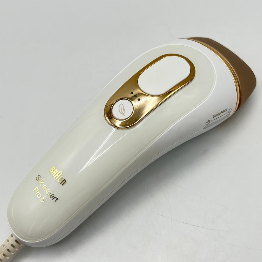 ボーナスストア+5％【美品】ブラウン シルクエキスパート Pro5 PL-5227 