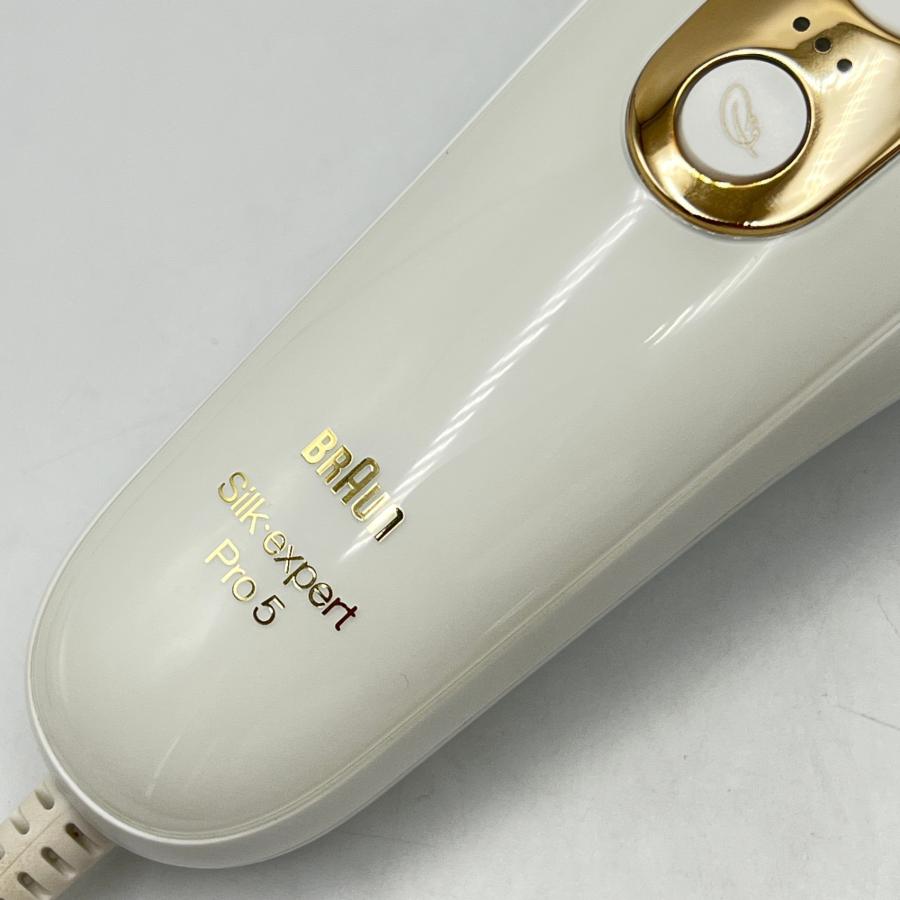 ボーナスストア+5％【美品】ブラウン シルクエキスパート Pro5 PL-5227