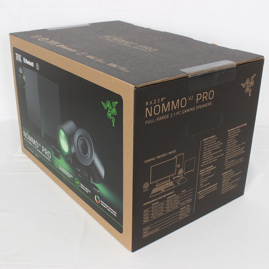 ボーナスストア+5％【新品未開封】Razer Nommo V2 Pro RZ05-04740100 
