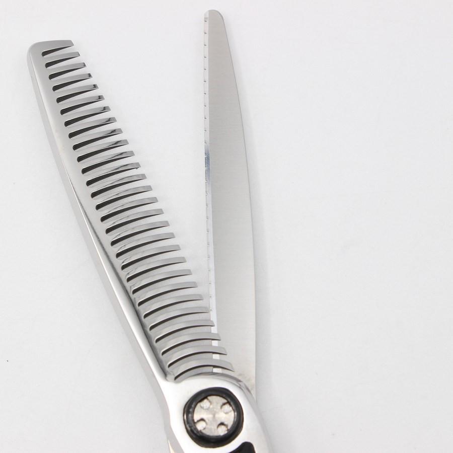 ボーナスストア+5％【美品】刃物屋トギノン NEO Queen R28 セニング 5.8インチ メガネハンドル 28目 約20% ネオクイーン トギノン シザー |  | 03