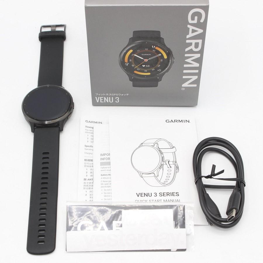 ボーナスストア+5％【美品】GARMIN Venu 3 Black/Slate 010-02784-41  
