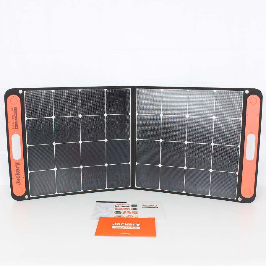 中古 Jackery SolarSaga 100 SPL101 ソーラーパネル 100W ジャクリ (1)