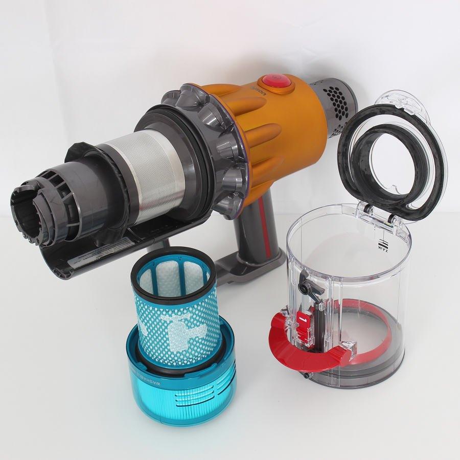 ボーナスストア+5％【美品】Dyson V12s Detect Slim Submarine SV46 SU コードレススティッククリーナー 掃除機 本体 |  | 03