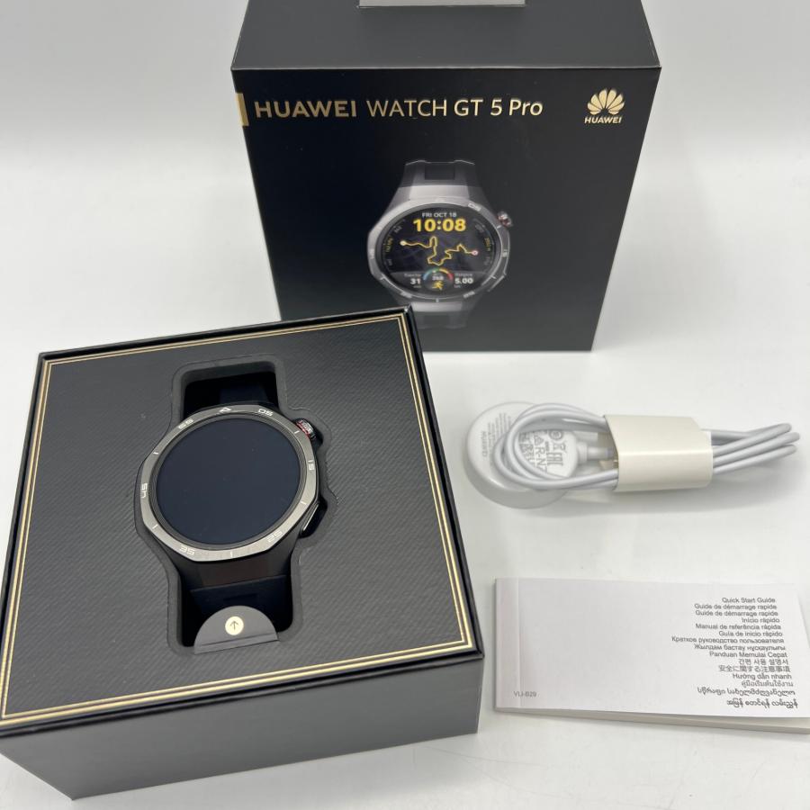 ボーナスストア+5％【美品】HUAWEI WATCH GT 5 PRO 46mm VLI-B29 