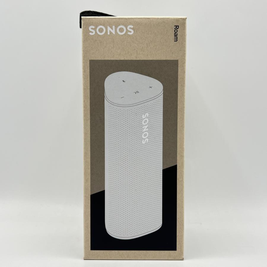 ボーナスストア+5％【美品】Sonos Roam ROAM1JP1 ホワイト ソノス ローム Wi-Fi Bluetooth対応 IP67 防塵・防水仕様 本体 |  | 08
