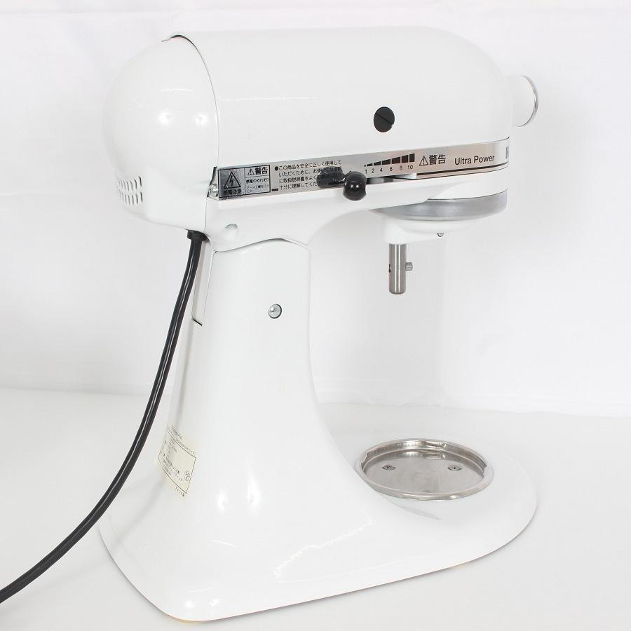 【ボーナスストア+5％】キッチンエイド 9KSM95WH ホワイト 4.3 L クラシック スタンドミキサー KitchenAid 本体 |  | 04