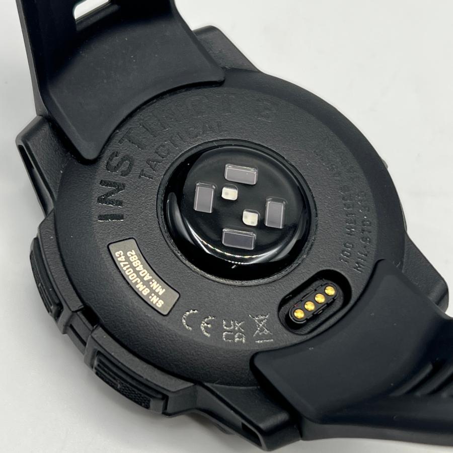 ボーナスストア+5％【美品】 GARMIN Instinct 3 Dual Power Tactical Edition 45mm 010-02934-80 ブラック スマートウォッチ ガーミン インスティンクト 本体 |  | 04