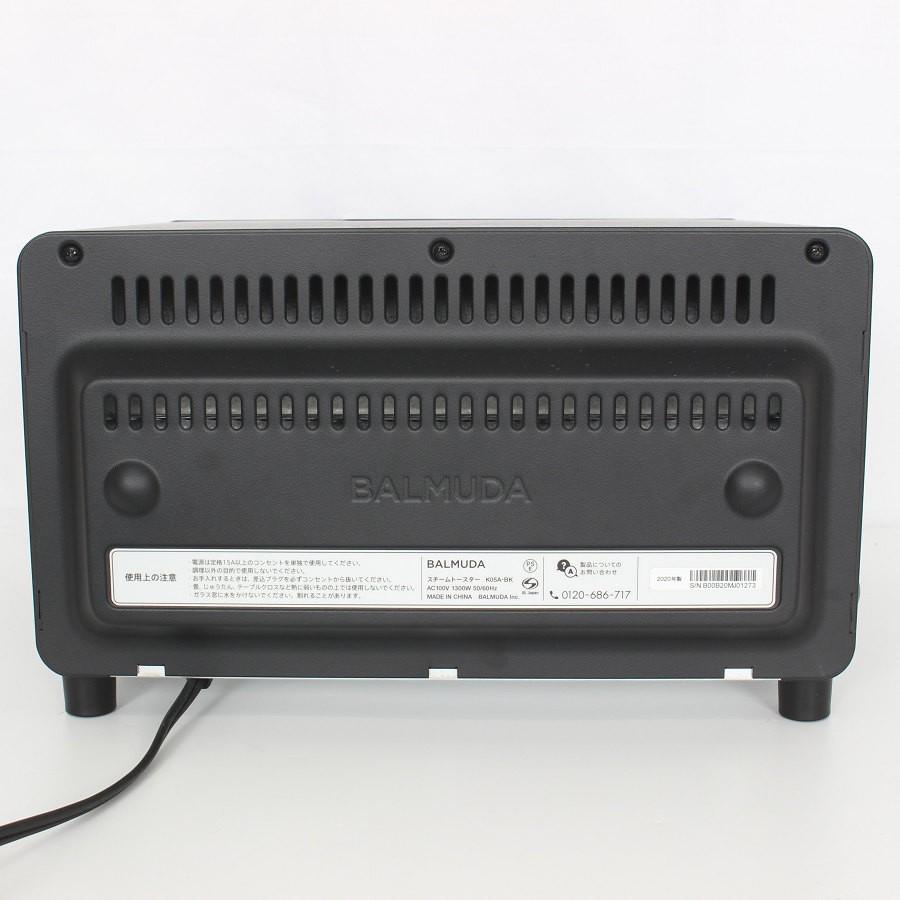 【ボーナスストア+5％】BALMUDA The Toaster K05A-BK ブラック スチームオーブントースター バルミューダ ザ・トースター 本体 |  | 02