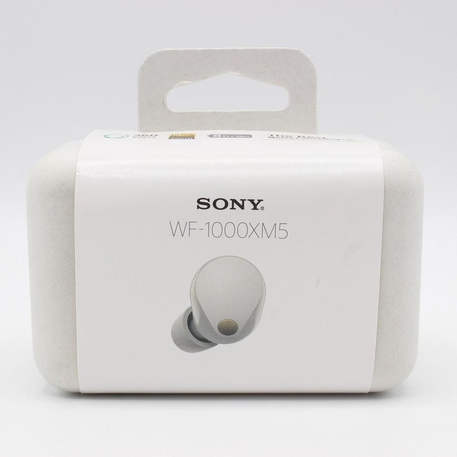 ボーナスストア+5％【美品】SONY WF-1000XM5-S プラチナシルバー 完全