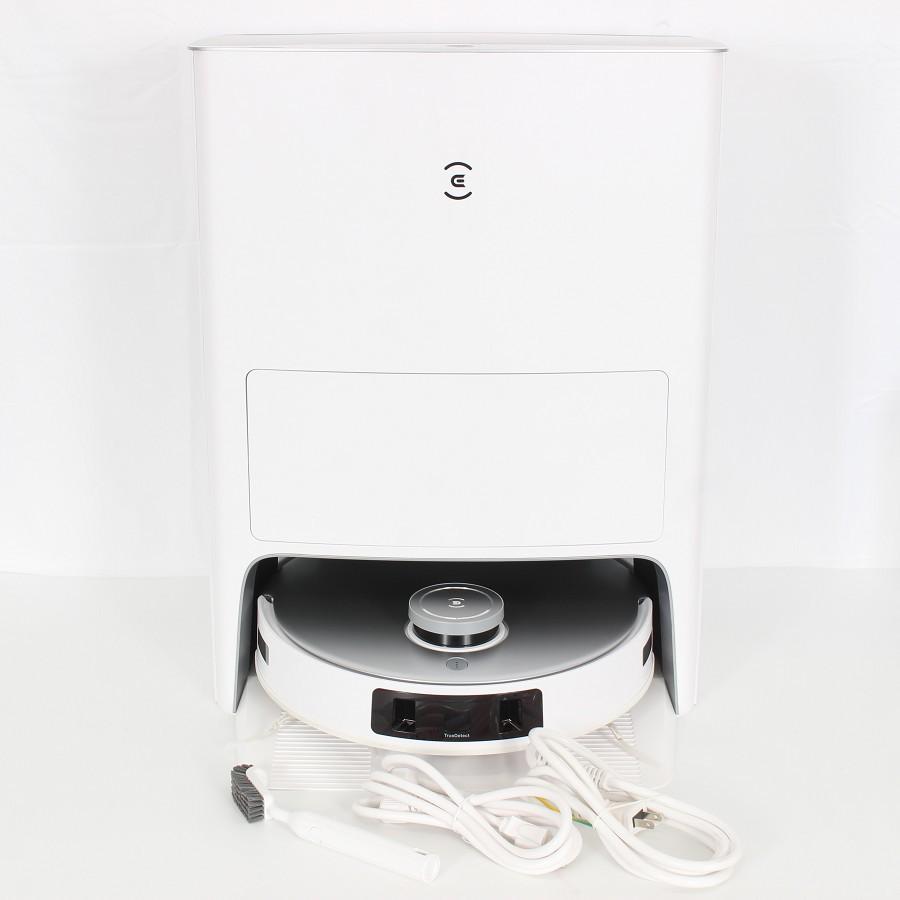 ボーナスストア+5％【美品】ECOVACS DEEBOT T20 OMNI DLX23 ホワイト×シルバー ロボット掃除機 エコバックス ディーボット オムニ 本体 | 