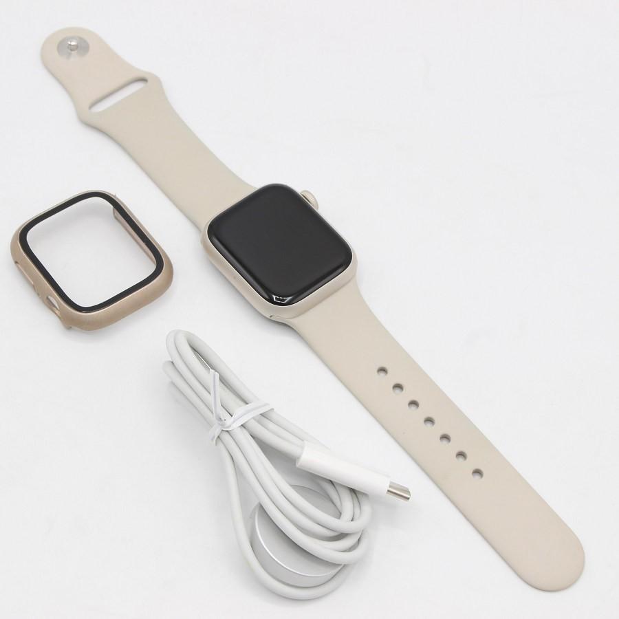 ボーナスストア+5％】Apple Watch Series7 41mm GPS MKMY3J/A スター  