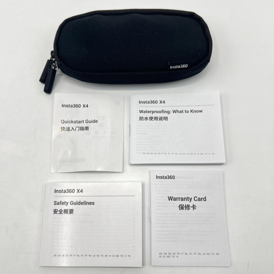 ボーナスストア+5％【美品】Insta360 X4 CINSABMA 360度カメラ 全天球 インスタ360 パノラマ 本体 |  | 11