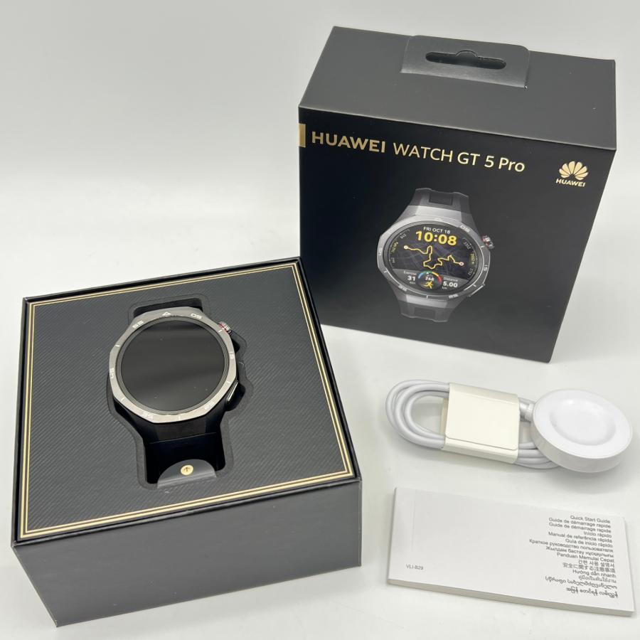 ボーナスストア+5％【美品】HUAWEI WATCH GT 5 PRO 46mm VLI-B29 