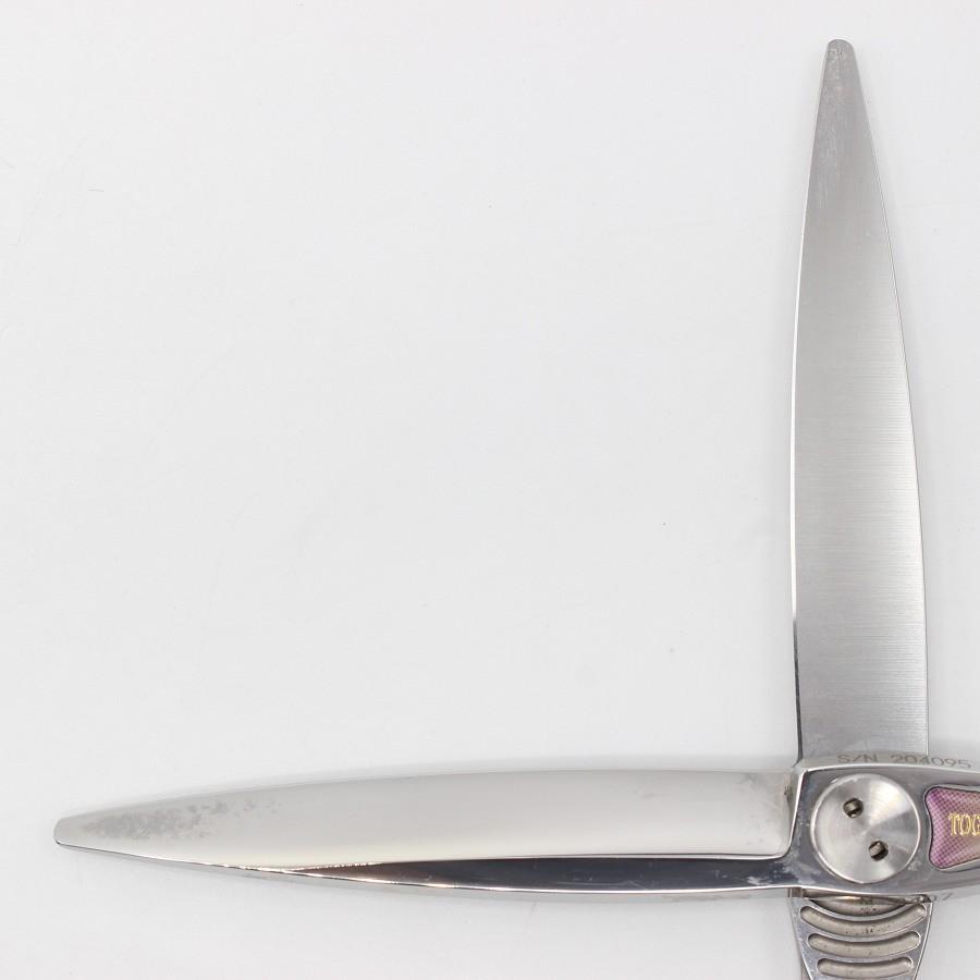 ボーナスストア+5％【美品】刃物屋トギノン fumaシザーズ カットシザー 6インチ ハマグリ刃 オフセットハンドル フーマ |  | 02