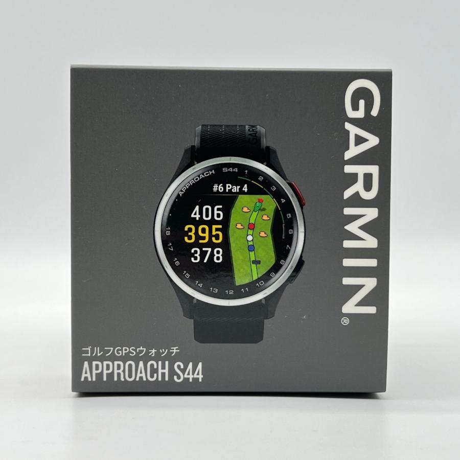 ボーナスストア+5％【美品】GARMIN Approach S44 Black 010-03009-20 ゴルフナビ スマートウォッチ ガーミン アプローチ 本体 |  | 14