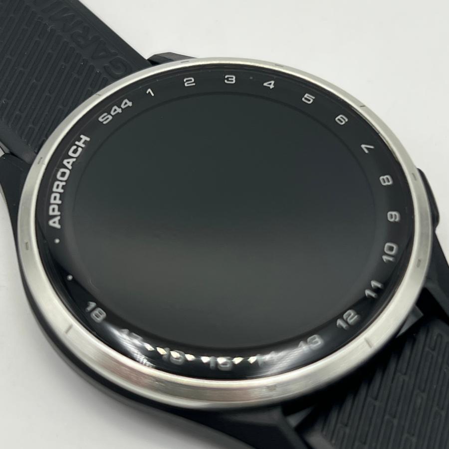 ボーナスストア+5％【美品】GARMIN Approach S44 Black 010-03009-20 ゴルフナビ スマートウォッチ ガーミン アプローチ 本体 |  | 01