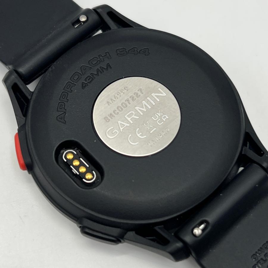 ボーナスストア+5％【美品】GARMIN Approach S44 Black 010-03009-20 ゴルフナビ スマートウォッチ ガーミン アプローチ 本体 |  | 03