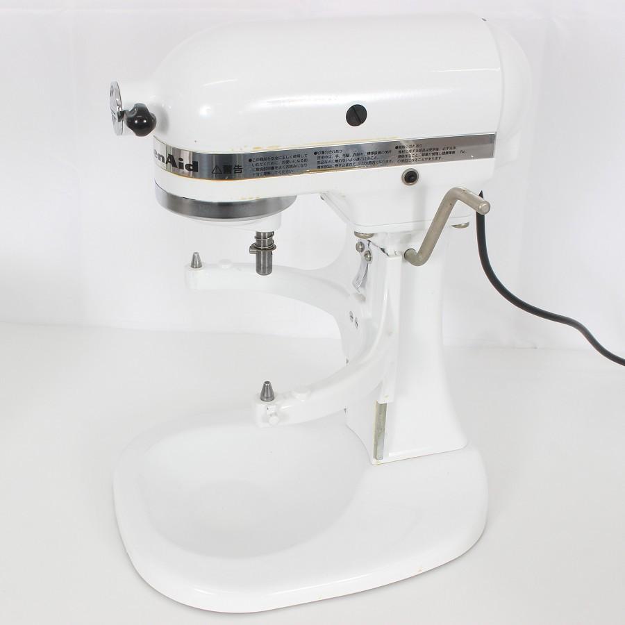 【ボーナスストア+5％】キッチンエイド KSM5WH ホワイト ボウルリフト スタンドミキサー KitchenAid 本体 |  | 01
