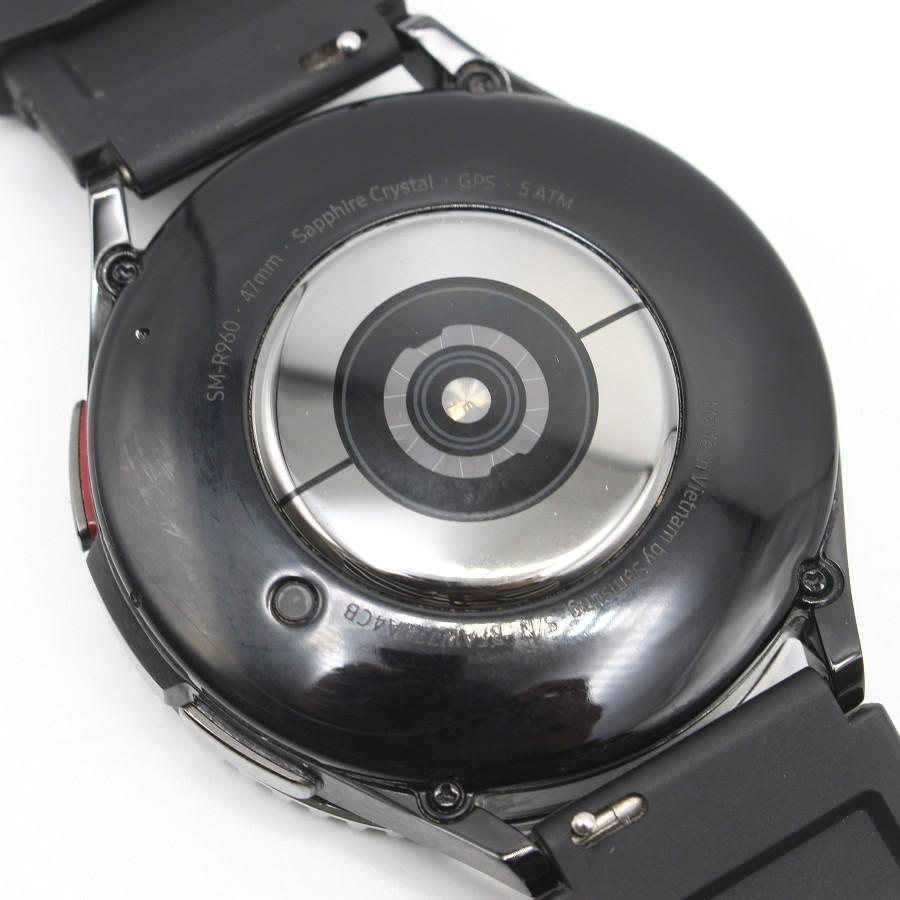ボーナスストア+5％【美品】SAMSUNG Galaxy Watch6 Classic 47mm SM-R960NZKAXJP ブラック スマートウォッチ サムスン ギャラクシーウォッチ クラシック 本体 |  | 03