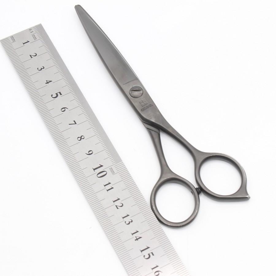 ボーナスストア+5％【美品】オオカワプロシザーズ HCS57-A DLC マットコーティング カットシザー 5.7インチ 笹刃 メガネハンドル |  | 08