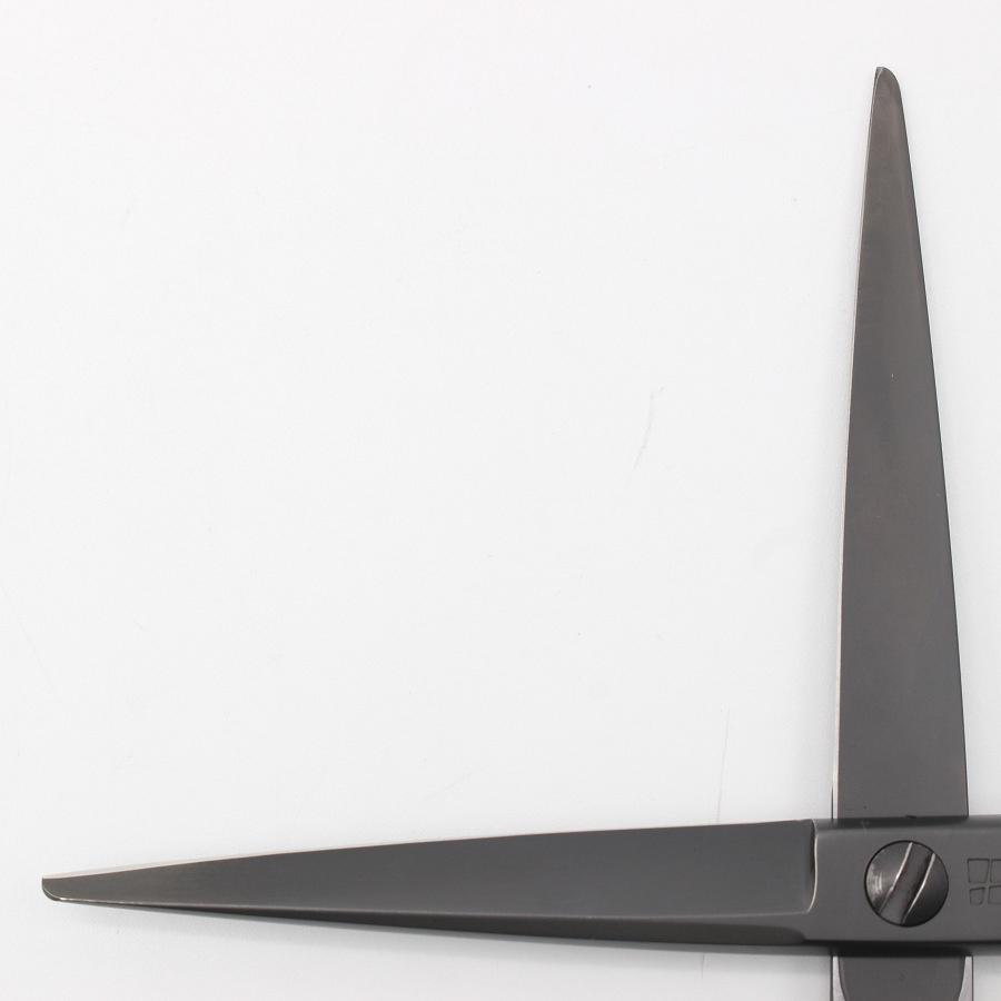 ボーナスストア+5％【美品】オオカワプロシザーズ SG55-K DLC マットコーティング カットシザー 5.5インチ ハマグリ刃 メガネハンドル |  | 02