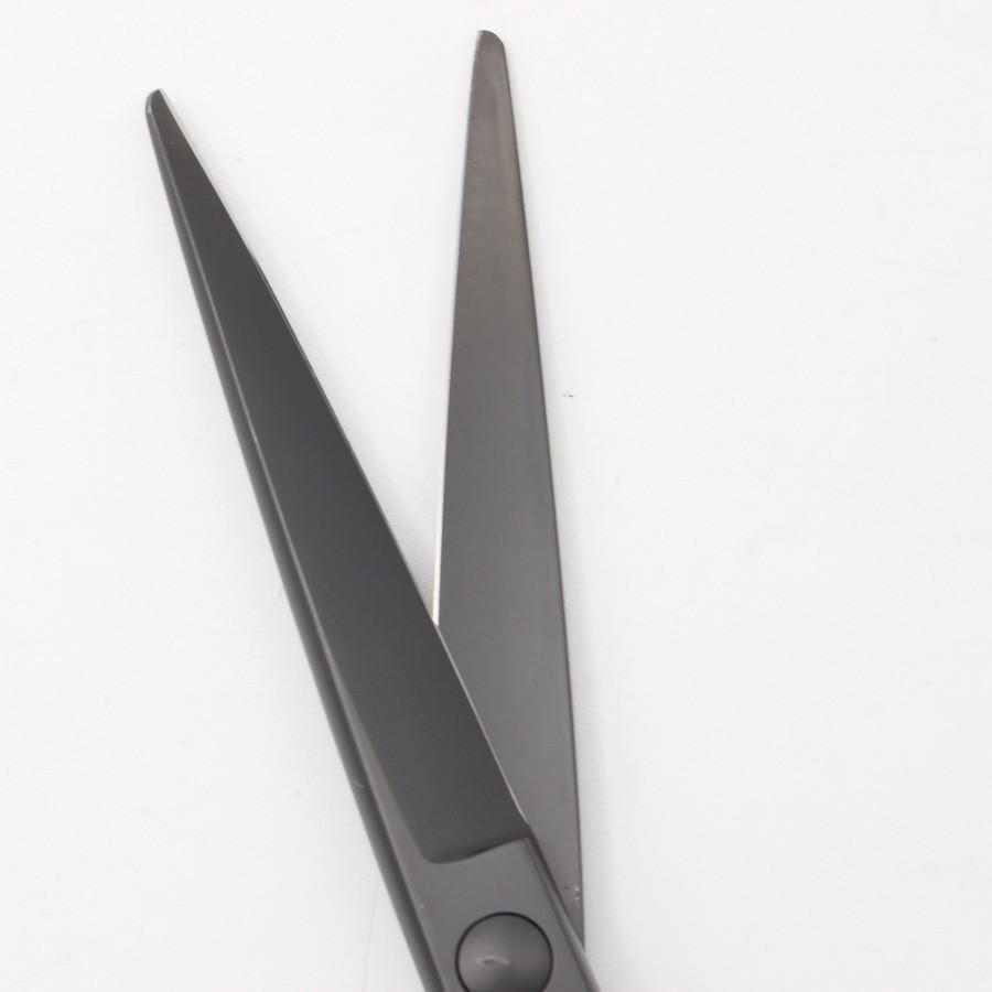 ボーナスストア+5％【美品】オオカワプロシザーズ SG55-K DLC マットコーティング カットシザー 5.5インチ ハマグリ刃 メガネハンドル |  | 05