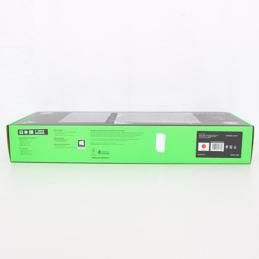 ボーナスストア+5％【新品未開封】Razer Huntsman V2 JP Clicky
